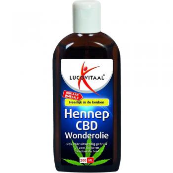 Lucovitaal Hanföl mit CBD 200 ml