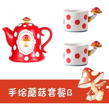 Tasse champignon en céramique