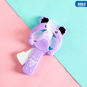 Summer Cooling Cartoon Cubs Hand Fan