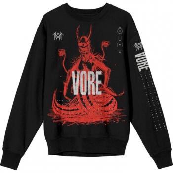 Herren-Sweatshirt „Vore Text“ von Sleep Token – Schwarz – L