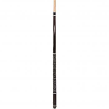 Queue für Poolbillard, Marke Robertson, Modell R-1, schlichtes Schwarz