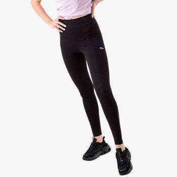 Fila Damen Leggings FAW0456 Slim Fit Schwarz