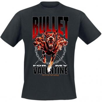 T‑Shirt « Last Goodbye Dogs » (Bullet For My Valentine) – homme – noir – tailles S, M, L, XL, 2XL, 3XL, 4XL
