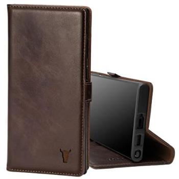Coque en Cuir de Luxe pour Galaxy S22 Ultra (Fonction Support)