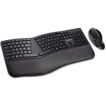Teclado y ratón inalámbricos Pro Fit® Ergo (negro) Kensington K75406ES