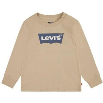 Levi's Denim Kids’ Batwing Tee – Light Beige (LVB-L/S)