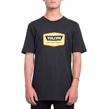 T-shirt Volcom CRESTICLE BSC SS 100% coton bio homme noir taille S