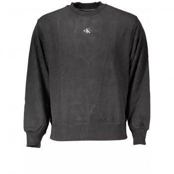 Felpa Nero L Calvin Klein Jeans