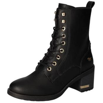 Mustang Schnürstiefelette Damen Schwarz