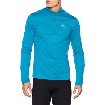 Pulóver Odlo Midlayer Alagna 1/2 Zip, Hombre, Blue Jewel, Small