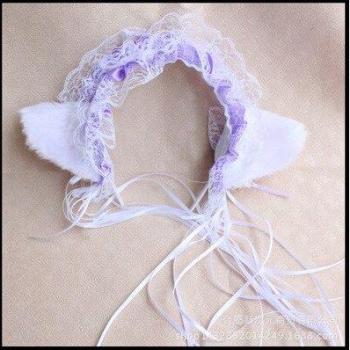 Accesorio Cosplay Anime: Diadema de Orejas Gatunas