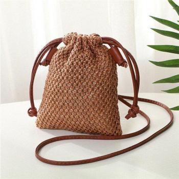 Bolso de Playa de Ratán
