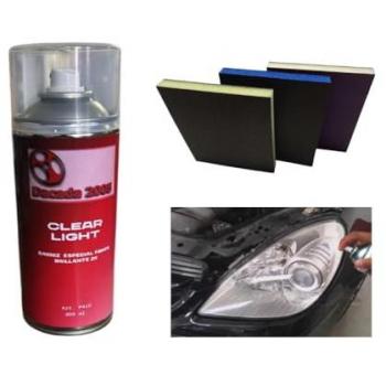 Dacada2005 Kit de Barniz y Lijas para Faros