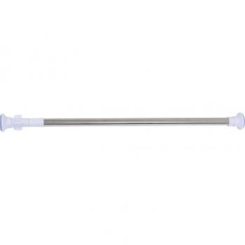HLZS Teleskop Dusche Vorhangstange Edelstahl 70-120cm