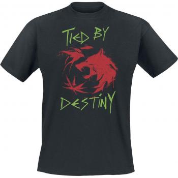 The Witcher „Destiny“ Herren-T-Shirt, Schwarz, Saison 3, S bis XL