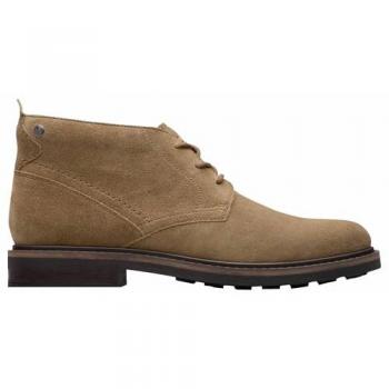 Clarks Veloursleder Schnürstiefelette