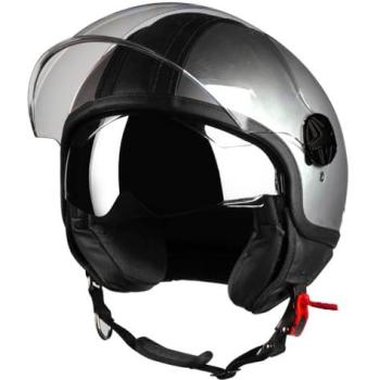 Casco 727 Top Cube Jet Motocubo XL Grigio Scuro