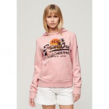 Superdry Outlet 2024 Capucha Rosa XS