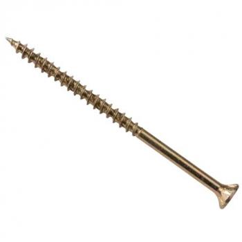 Forgefix Elite Performance Torx Wood Screws 5mm x 60mm Pack of 100 Zinc Yellow Passivated