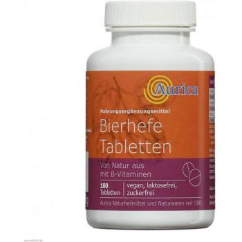 Bierhefe Tabletten Aurica 180er Pack