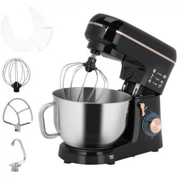 Homcom 5L Food Mixer with Dough Hook and Whisk