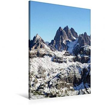 CALVENDO Premium Leinwand 60 x 90 cm, hochformatig, Dolomiten – Italienische Vorlage, Fotografie von Miriam Schwarzfischer