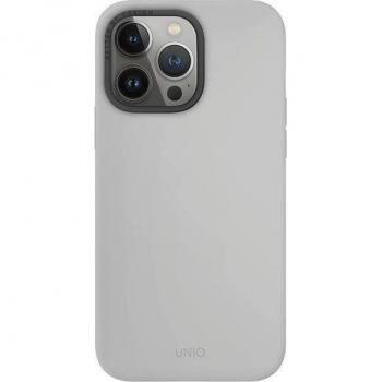 Etui Uniq Lino Hue iPhone 15 Pro Max 6,7″ Magclick Gesso