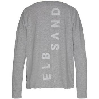 Elbsand Langarmshirt Eltje mit Logodruck hinten