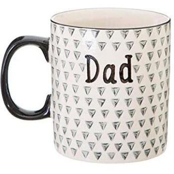 DAD Black & White Geometric Drinkware