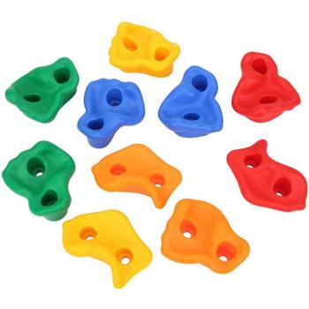 10 Pcs Kids Rock Climbing Wall Holds Set
