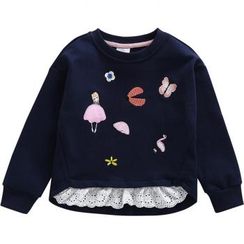 Vêtement bébé fille 3T‑7T : Sweats longs en coton – Parfait pour l’hiver, le printemps et l’automne