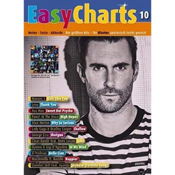 Easy Charts: Die größten Hits spielerisch leicht gesetzt. Band 10. Klavier / Keyboard. Spielbuch. (Music Factory)