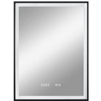 Specchio da Bagno Moderno con Interruttore Tattile 60x80 cm