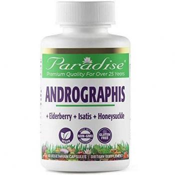 Paradise Herbs Andrographis 60 Vegetarian Capsules