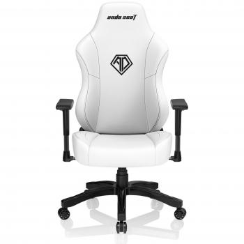 Phantom 3 L – Fauteuil gamer et bureau en cuir blanc