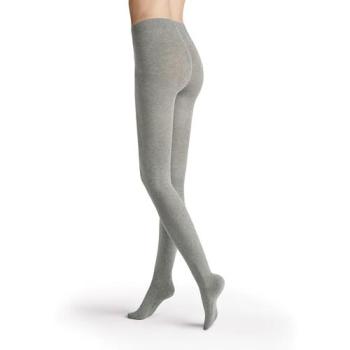HUDSON Strickstrumpfhose „Relax Montana“ – Damen, 42/44, Grau (Silber)