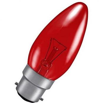 Crompton Lamps Energy Class E Dimmable Fireglow Candle BC (B22)