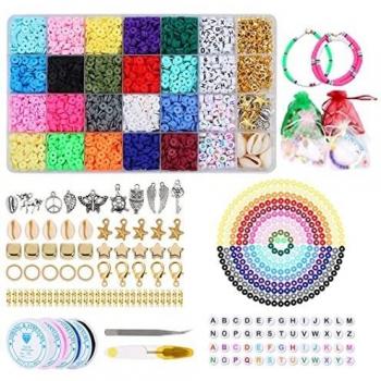 Bracelet Making Kit with Letter Beads