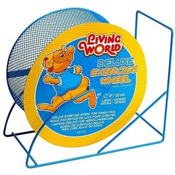 Living World Roue En Métal Pour Rongeurs