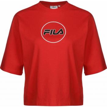 T-Shirt Fila Rehan en rouge vif – version courte
