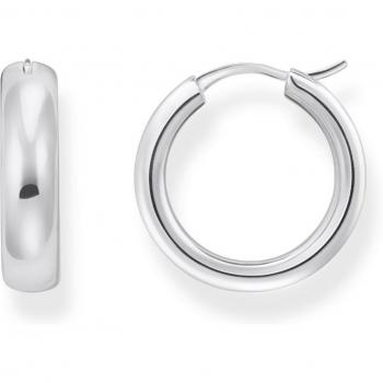 Thomas Sabo Sterling Silver Female Hoop Earrings