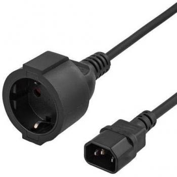 Rallonge IEC C14 Salicru 663BA000008 Noir
