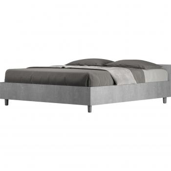 Letto Con Base Cemento Rete 160x190 Nuamo