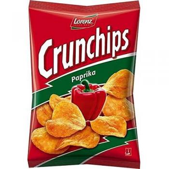 Crunchips Paprika Style – Lorenz 175 g, 10‑Tüten