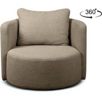 KONSIMO® RAGGI Sessel, 360° Drehfunktion, stilvoll