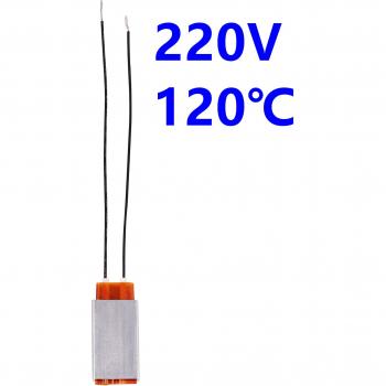 Adjustable Ptc Heating Element for Hair Dryers and Curlers, 80-220°C, 220V/12V, Poultry Incubator, 2 Units