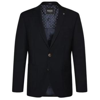 DIGEL Blazer Herren 114 in Blau, 100 % Schurwolle