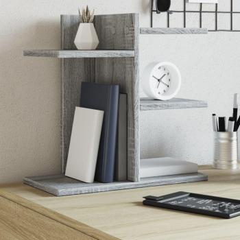 Desk Organiser 42x21.5x42 cm Grey Sonoma vidaXL