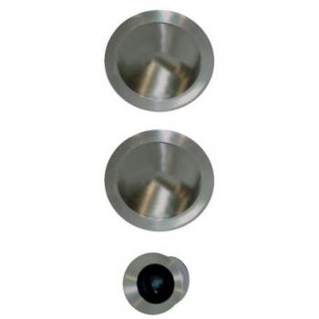 Kit coulissant sans serrure Bec de cane inox
