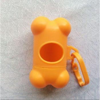 Cute Bone Poop Bag Carrier